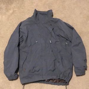 Grey north face coat